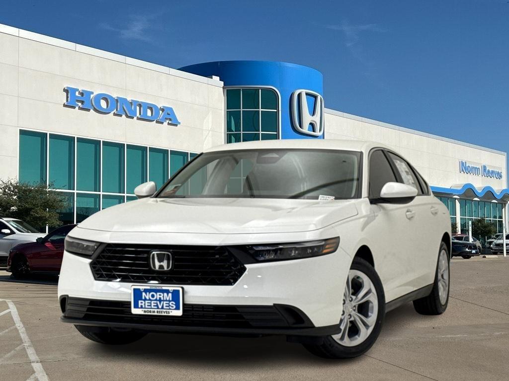 new 2025 Honda Accord car, priced at $29,400