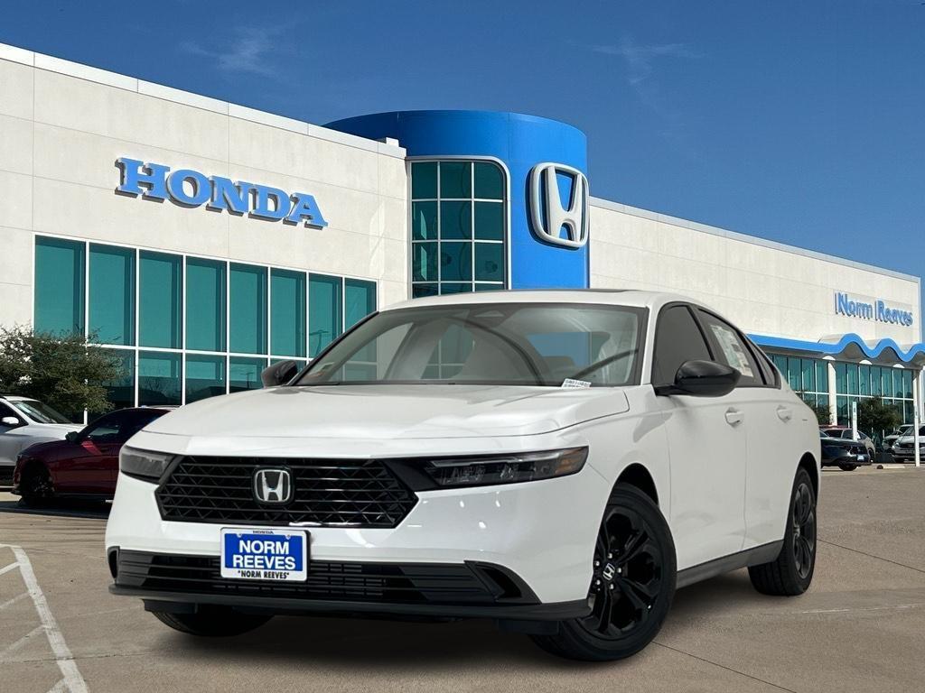 new 2025 Honda Accord car, priced at $30,751