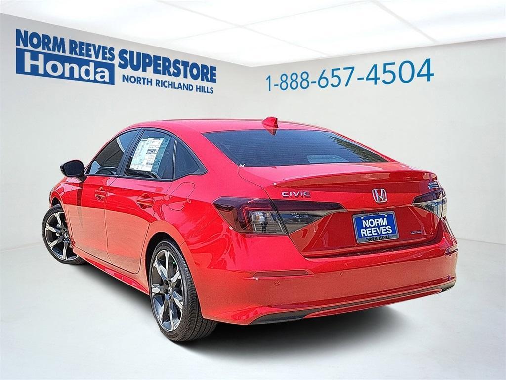 new 2025 Honda Civic Hybrid car, priced at $32,345