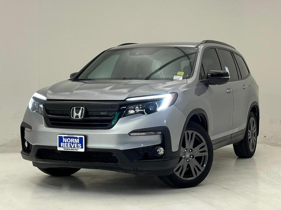 used 2022 Honda Pilot car, priced at $28,299