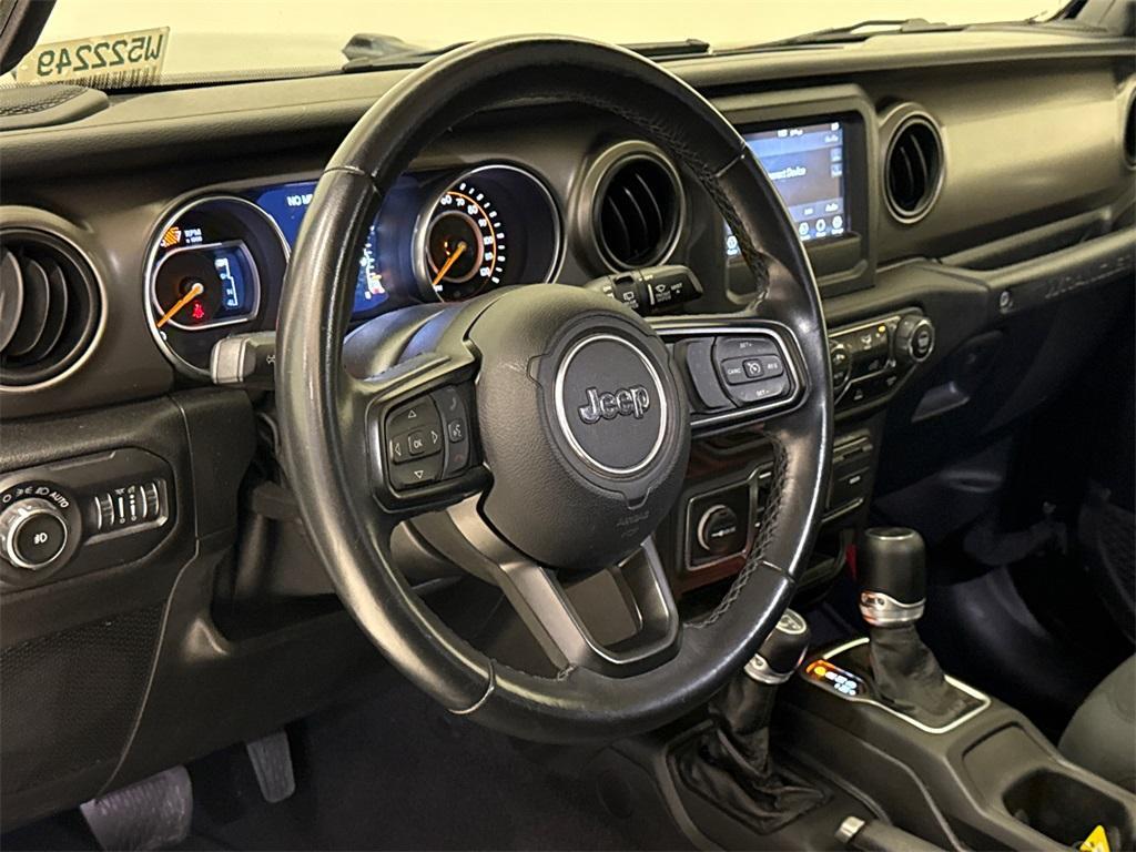 used 2021 Jeep Wrangler Unlimited car, priced at $28,172