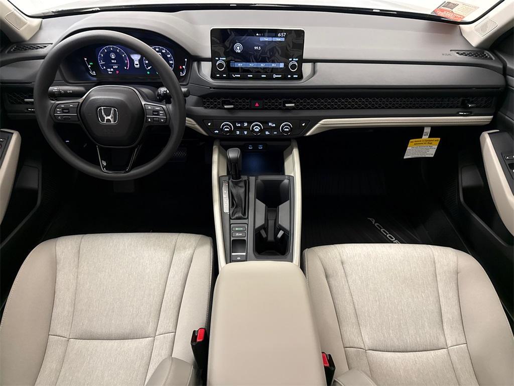 new 2025 Honda Accord car, priced at $31,210