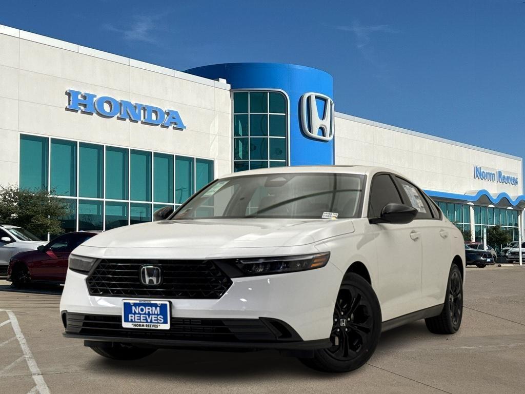 new 2025 Honda Accord car, priced at $30,851