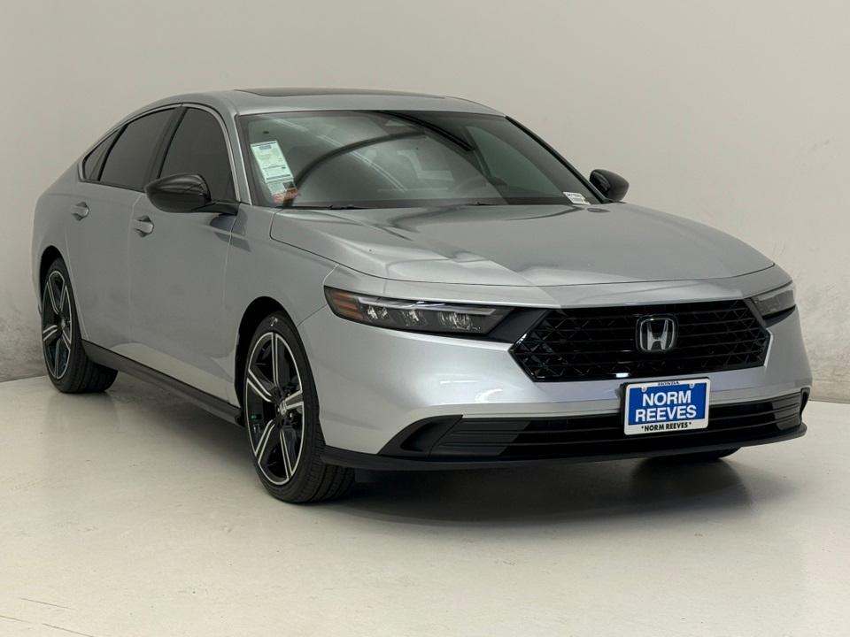 new 2025 Honda Accord Hybrid car, priced at $33,369