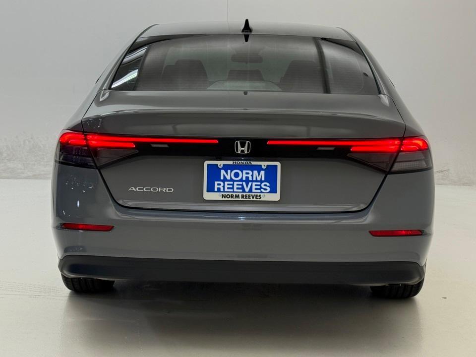 new 2025 Honda Accord car, priced at $30,806