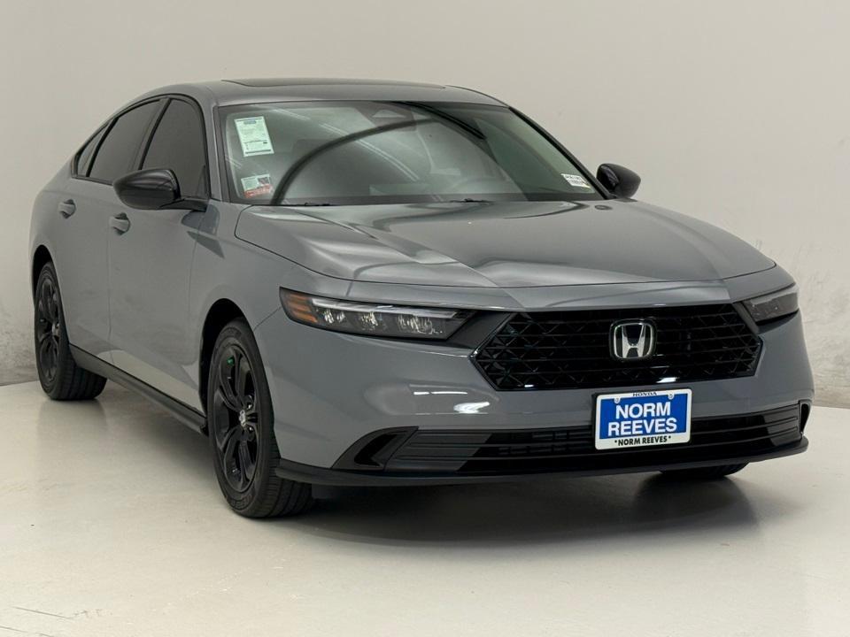 new 2025 Honda Accord car, priced at $30,806