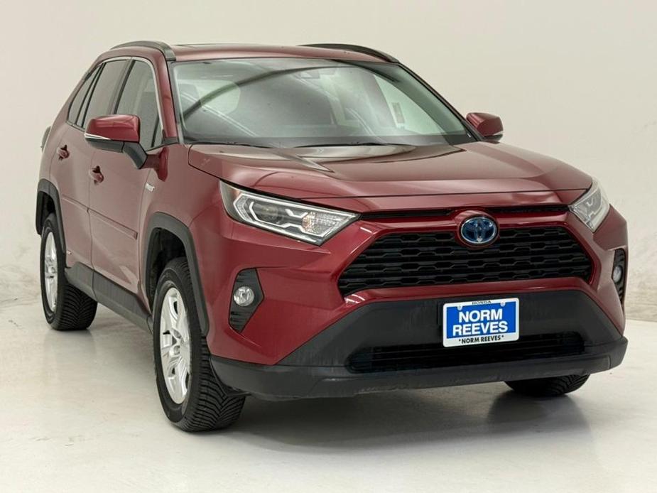 used 2021 Toyota RAV4 Hybrid car, priced at $22,616