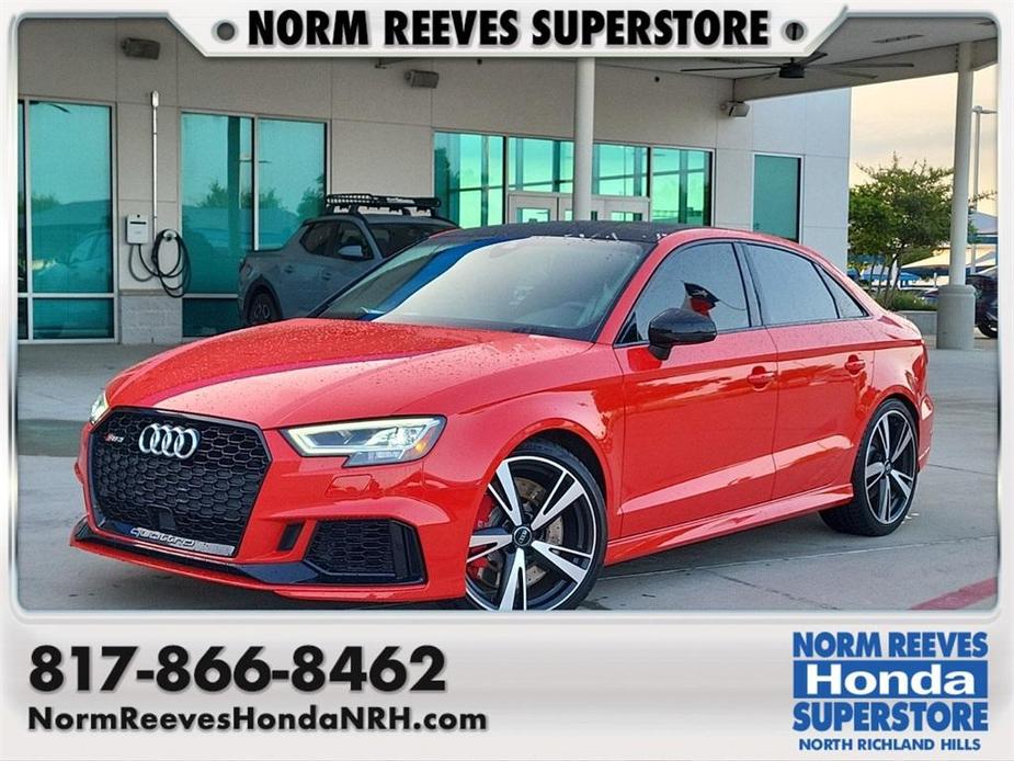 used 2018 Audi RS 3 car, priced at $46,249