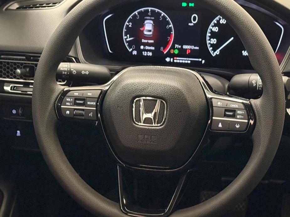 new 2025 Honda Civic car, priced at $25,300