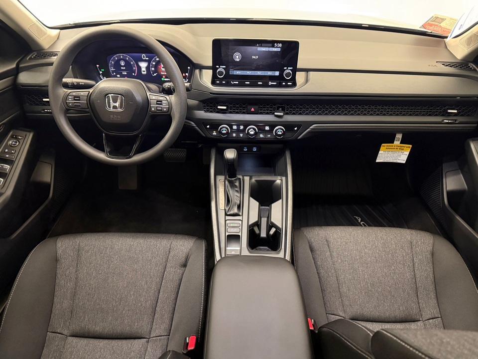 new 2025 Honda Accord car, priced at $30,375