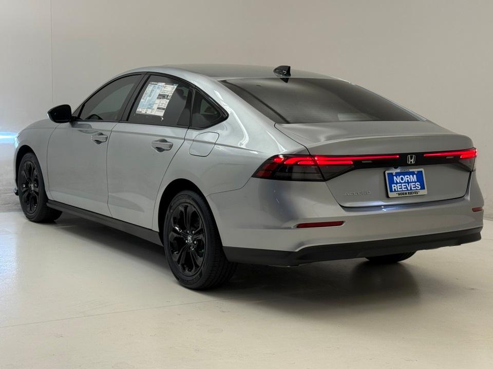 new 2025 Honda Accord car, priced at $30,375