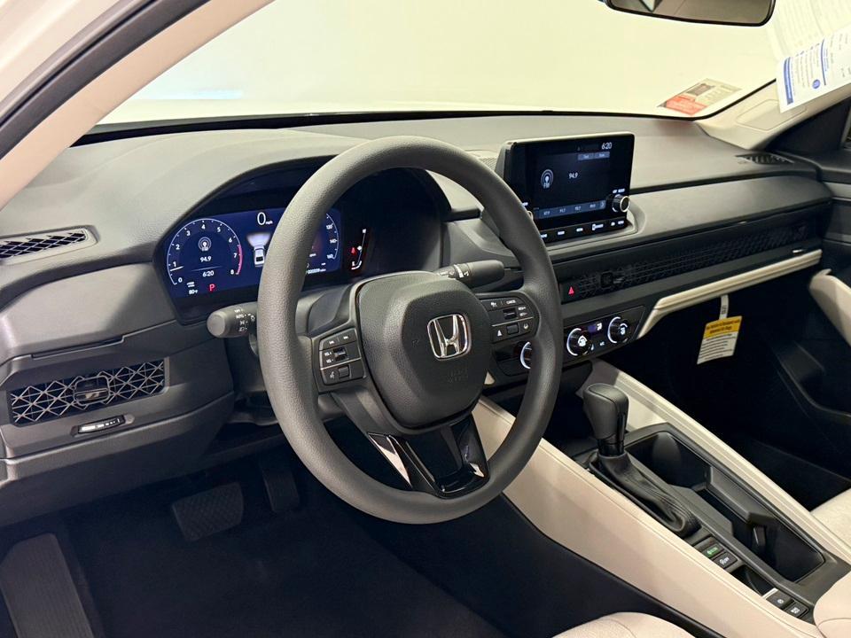 new 2025 Honda Accord car, priced at $29,400