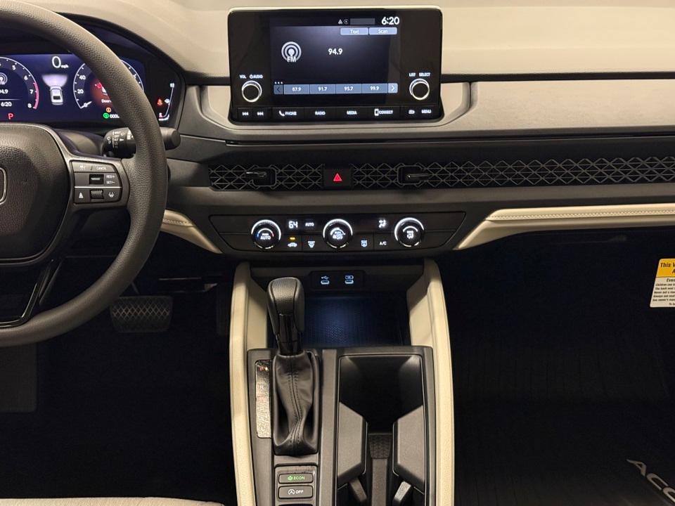 new 2025 Honda Accord car, priced at $29,400