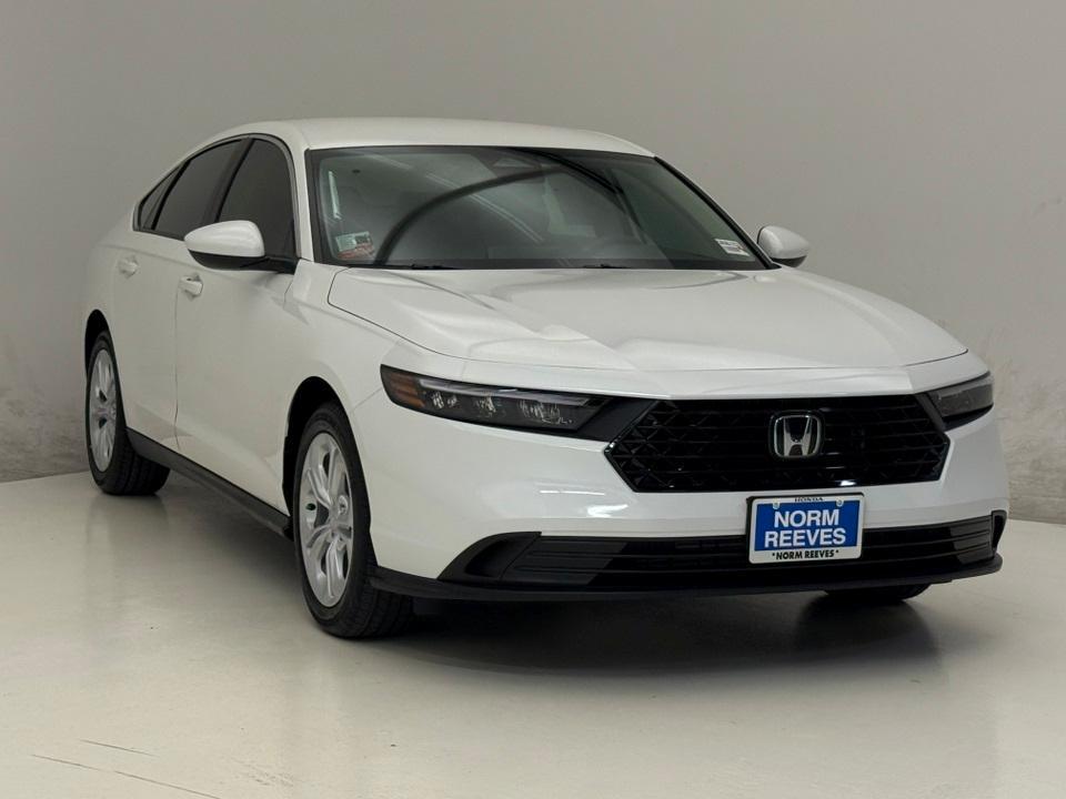 new 2025 Honda Accord car, priced at $29,400