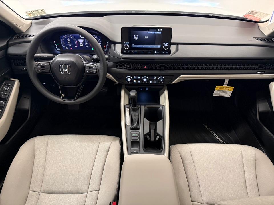 new 2025 Honda Accord car, priced at $29,400