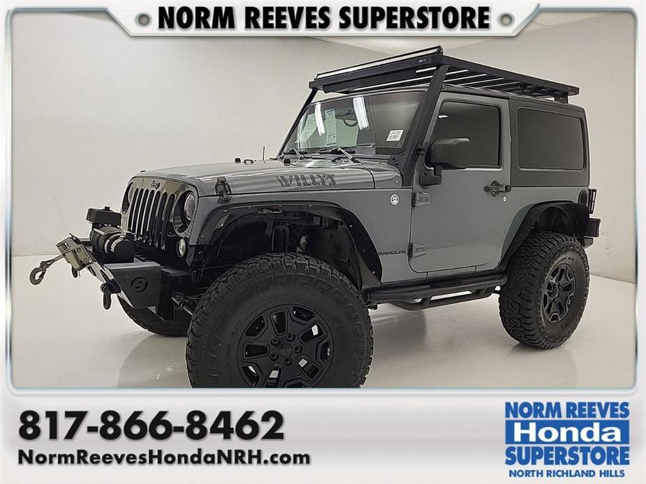 used 2014 Jeep Wrangler car, priced at $17,384