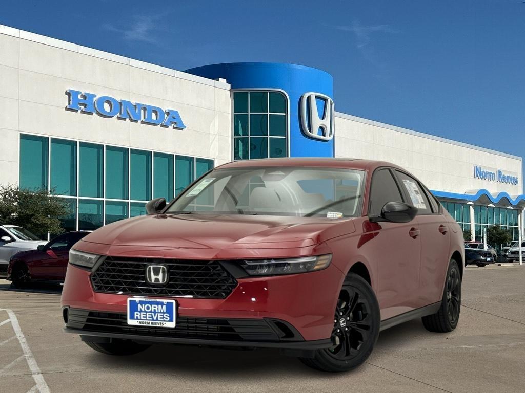 new 2025 Honda Accord car, priced at $30,851