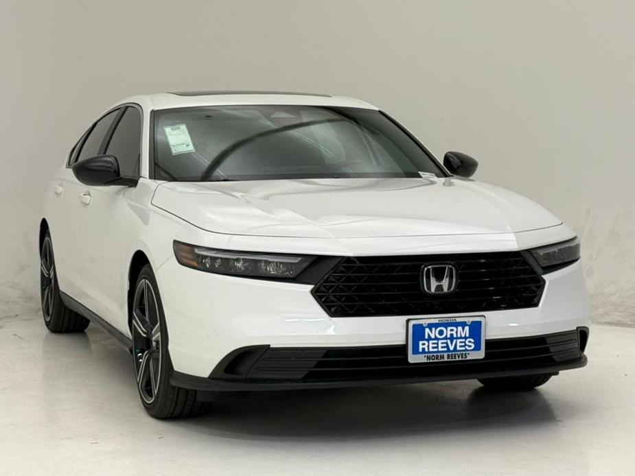 new 2025 Honda Accord Hybrid car, priced at $33,701