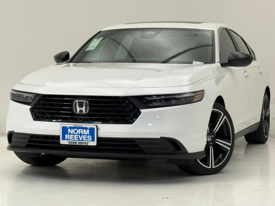 new 2025 Honda Accord Hybrid car, priced at $33,701