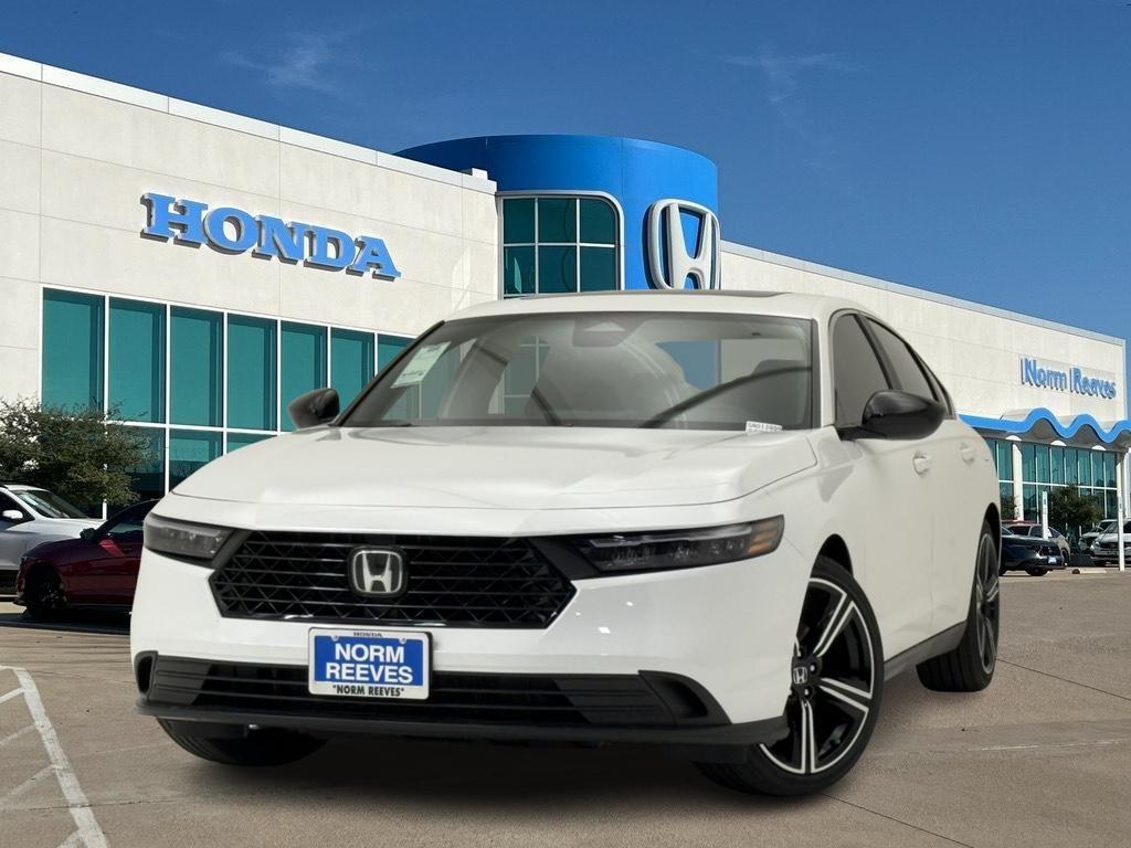 new 2025 Honda Accord Hybrid car, priced at $33,102