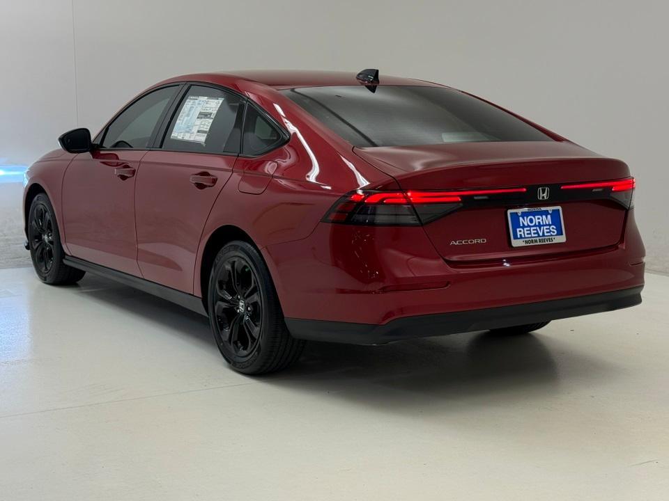 new 2025 Honda Accord car, priced at $30,806