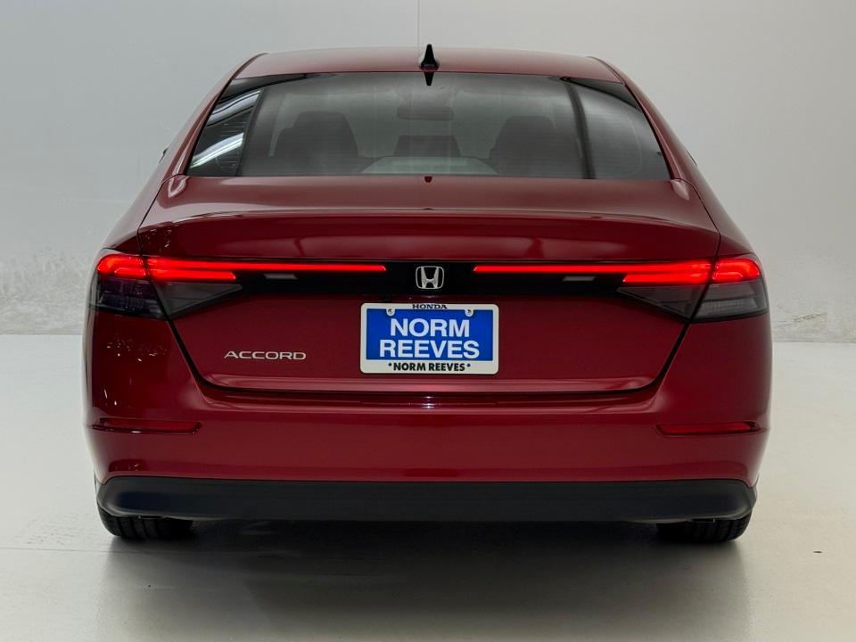 new 2025 Honda Accord car, priced at $30,806