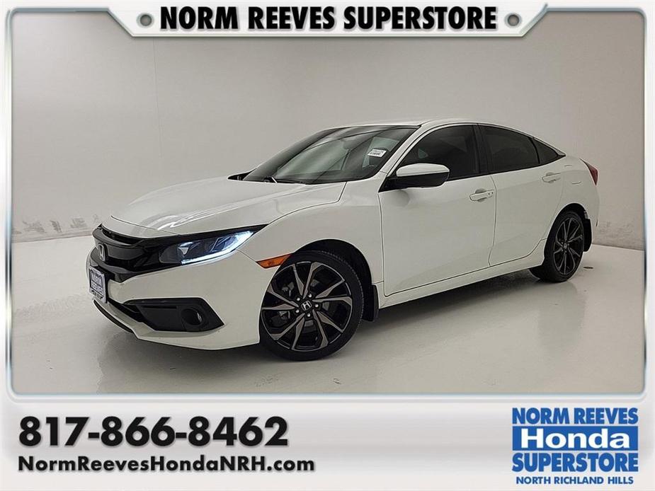 used 2019 Honda Civic car, priced at $19,484