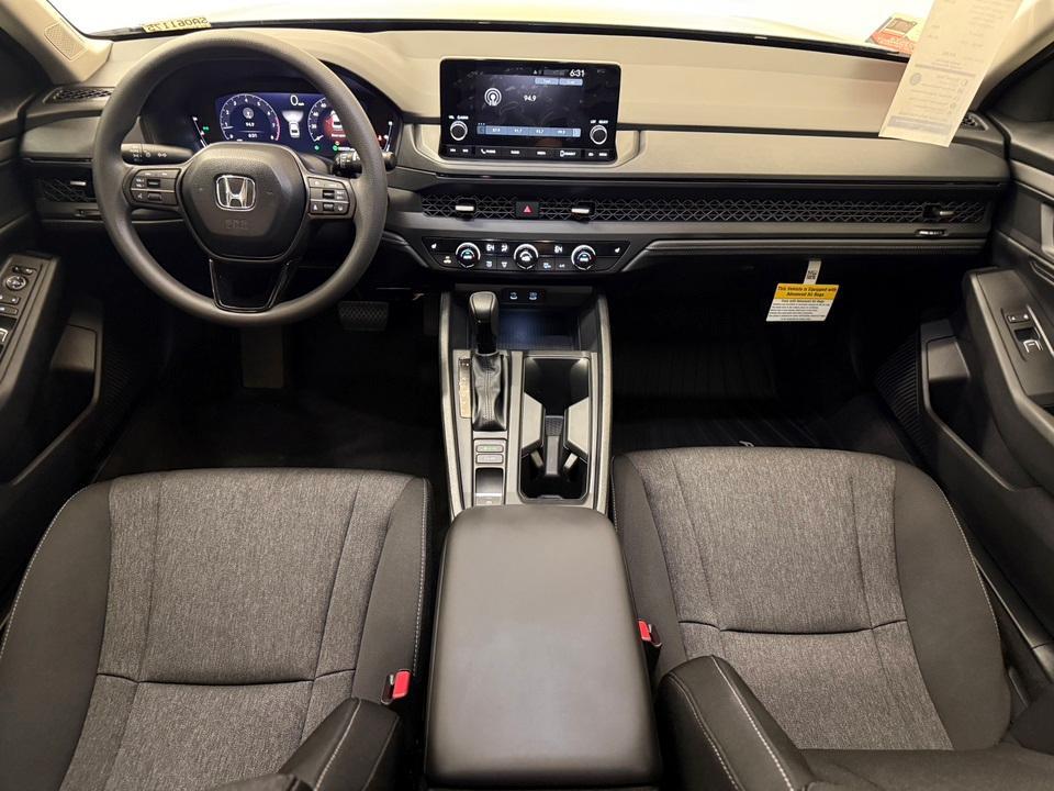 new 2025 Honda Accord car, priced at $31,210