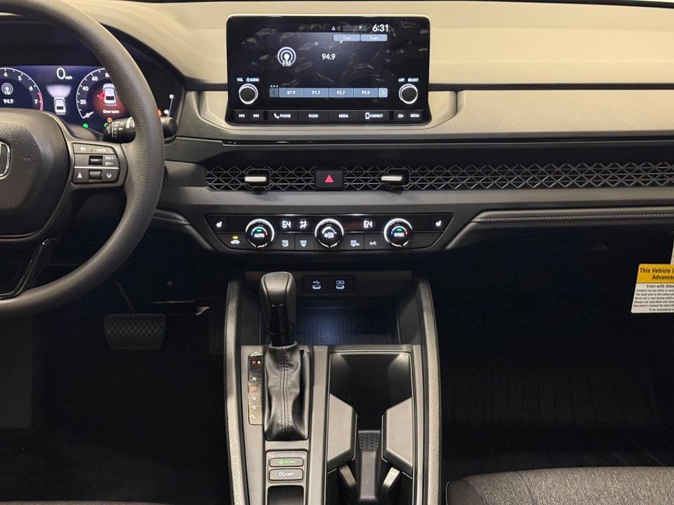 new 2025 Honda Accord car, priced at $31,210