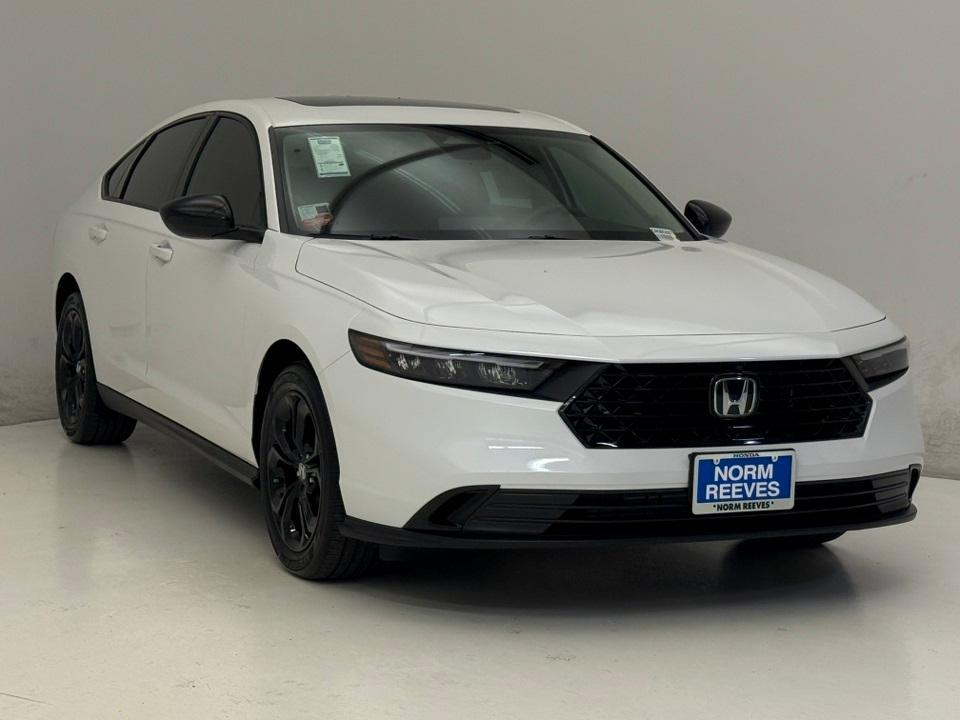 new 2025 Honda Accord car, priced at $30,851