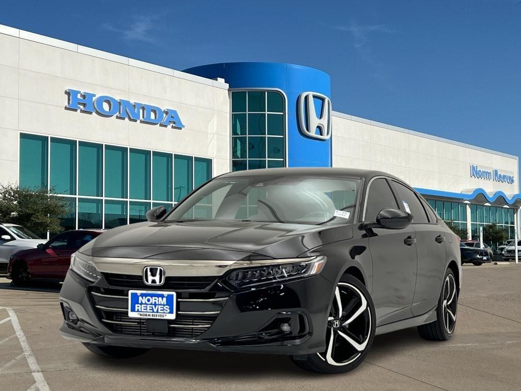 used 2022 Honda Accord car, priced at $27,458