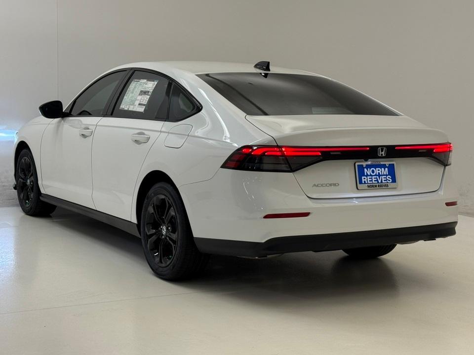 new 2025 Honda Accord car, priced at $30,806