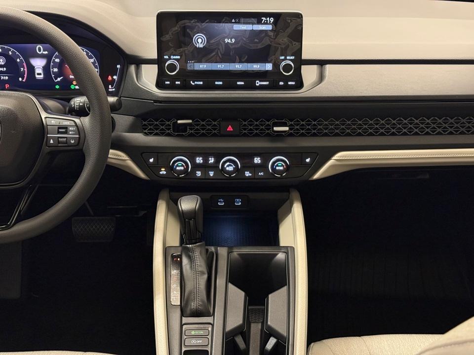 new 2025 Honda Accord car, priced at $30,806