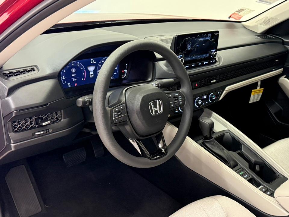new 2025 Honda Accord car, priced at $30,806