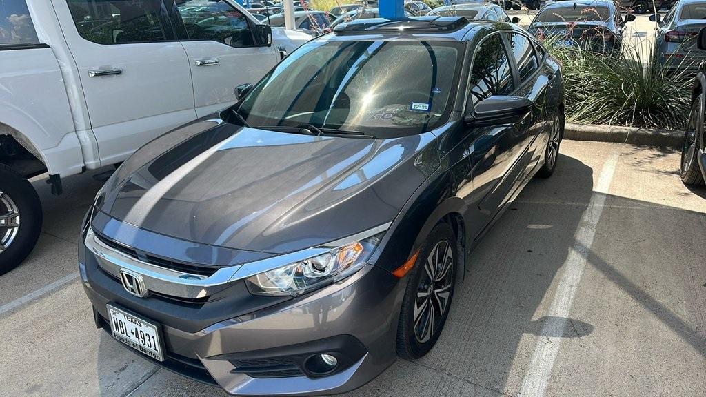 used 2018 Honda Civic car, priced at $19,091