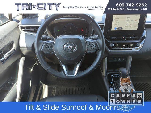 used 2024 Toyota Corolla Cross Hybrid car, priced at $31,400