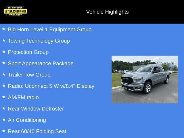 new 2025 Ram 1500 car, priced at $51,489