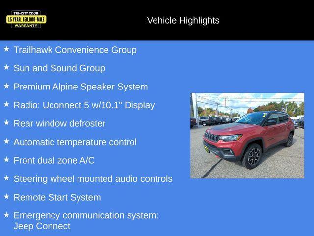 new 2025 Jeep Compass car, priced at $36,507