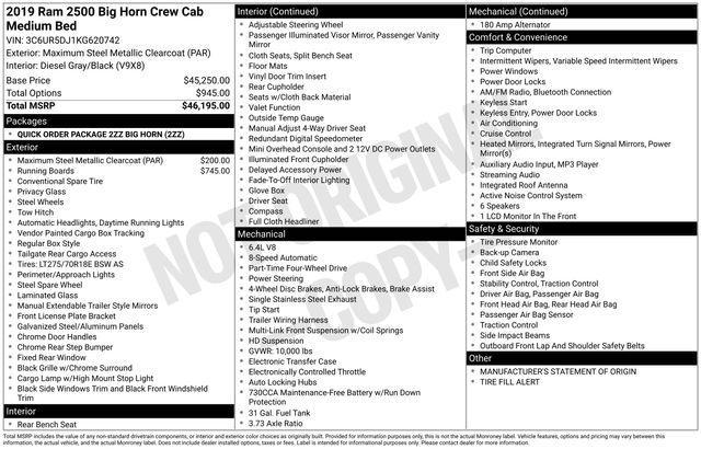 used 2019 Ram 2500 car