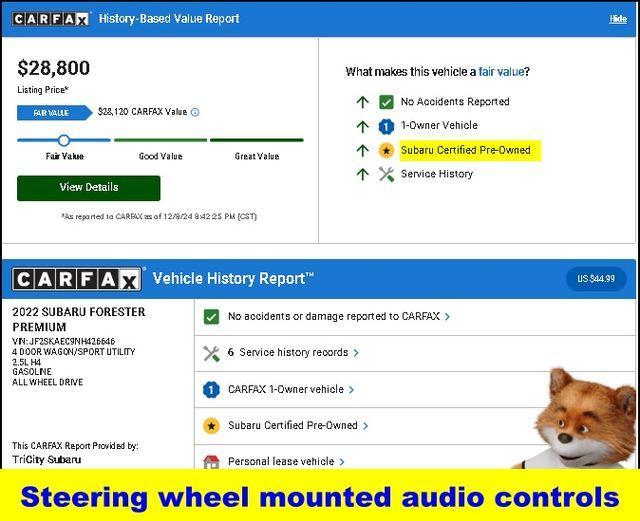 used 2022 Subaru Forester car, priced at $28,000