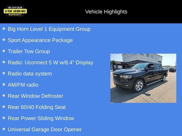 new 2025 Ram 1500 car, priced at $51,448