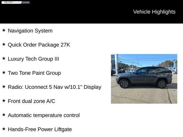 used 2024 Jeep Grand Cherokee 4xe car, priced at $48,400