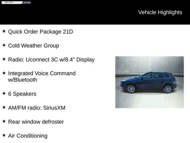 used 2018 Jeep Cherokee car, priced at $13,000