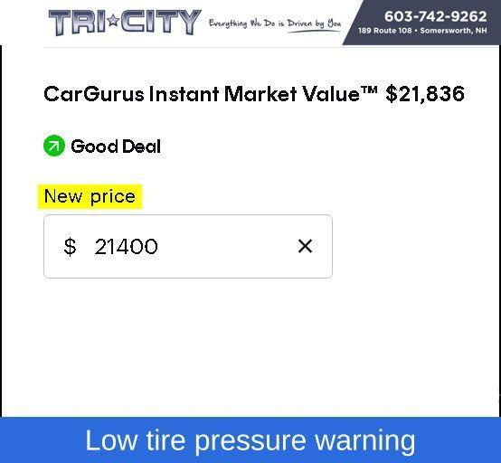 used 2022 Jeep Compass car, priced at $21,400