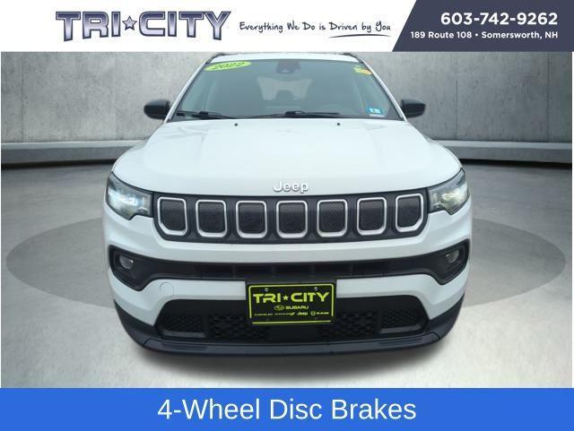 used 2022 Jeep Compass car, priced at $20,200
