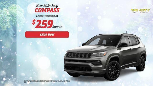 new 2024 Jeep Compass car, priced at $34,729