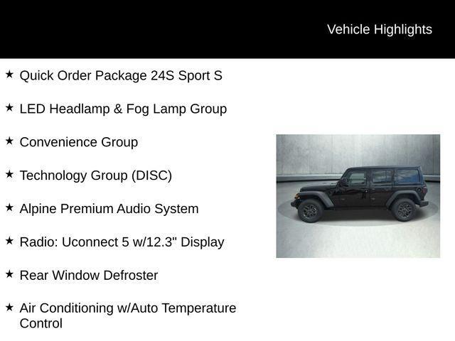new 2025 Jeep Wrangler car, priced at $50,157
