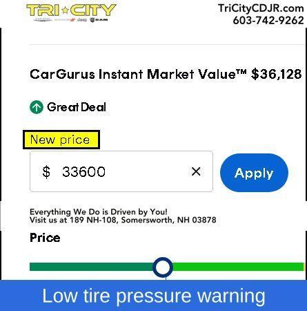 used 2022 Ram 1500 car, priced at $33,600