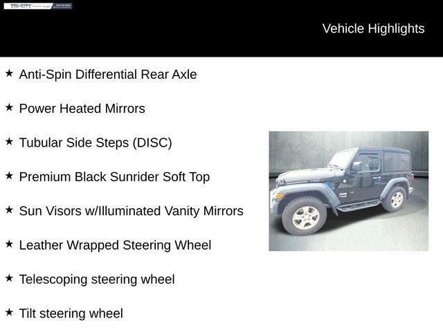 used 2018 Jeep Wrangler car, priced at $24,200