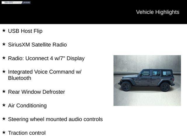 used 2023 Jeep Wrangler car, priced at $35,800
